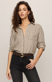 Savelo River Plaid Button Up