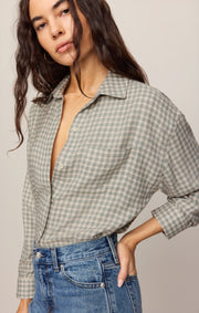 Savelo River Plaid Button Up