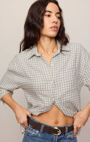 Savelo River Plaid Button Up