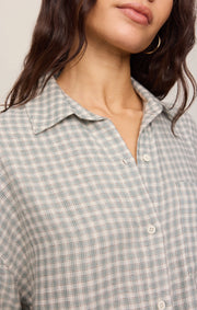 Savelo River Plaid Button Up