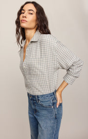 Savelo River Plaid Button Up