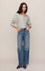 Savelo River Plaid Button Up