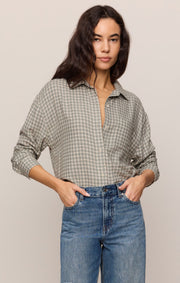 Savelo River Plaid Button Up