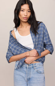 Savelo River Plaid Button Up
