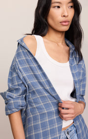 Savelo River Plaid Button Up