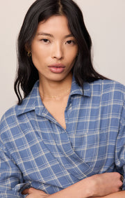 Savelo River Plaid Button Up