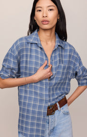 Savelo River Plaid Button Up