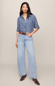 Savelo River Plaid Button Up