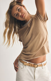Savelo Tourist Airy Knit Jersey Tee