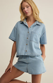 Savelo Everyday Denim Button Up
