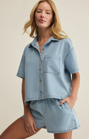 Savelo Everyday Denim Button Up