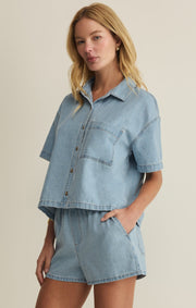 Savelo Everyday Denim Button Up