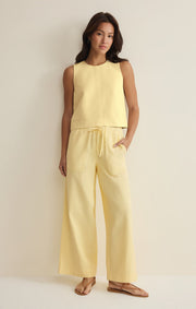 Savelo Sun Seeker Twill Cropped Tank