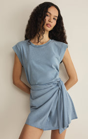Savelo Camino Cotton Jersey Denim Tee