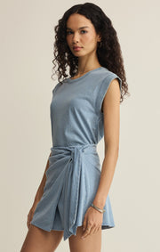 Savelo Camino Cotton Jersey Denim Tee
