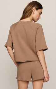 Savelo Short Sleeve Raglan Sweatshirt