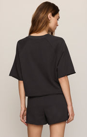 Savelo Short Sleeve Raglan Sweatshirt