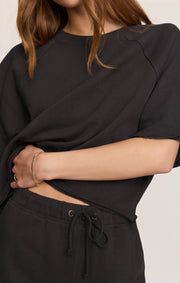 Savelo Short Sleeve Raglan Sweatshirt