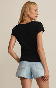 Savelo Leisurely Scoop Neck Tee