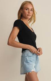 Savelo Leisurely Scoop Neck Tee