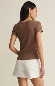 Savelo Leisurely Scoop Neck Tee