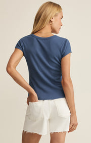 Savelo Leisurely Scoop Neck Tee
