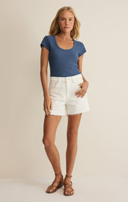 Savelo Leisurely Scoop Neck Tee