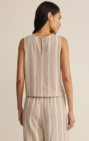 Savelo Sloane Knit Striped Tank Top