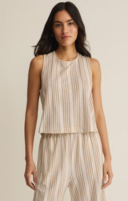 Savelo Sloane Knit Striped Tank Top