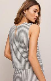 Savelo Sloane Knit Striped Tank Top