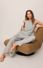 Savelo Sloane Knit Striped Tank Top