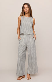 Savelo Sloane Knit Striped Tank Top