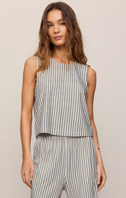 Savelo Sloane Knit Striped Tank Top