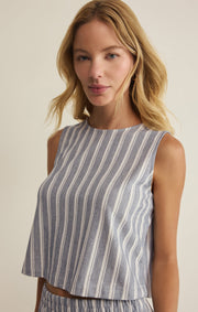Savelo Sloane Knit Striped Tank Top