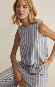 Savelo Sloane Knit Striped Tank Top