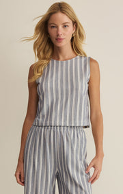 Savelo Sloane Knit Striped Tank Top