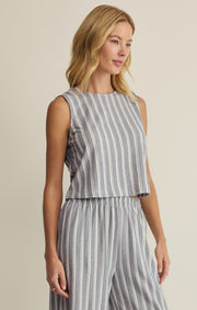 Savelo Sloane Knit Striped Tank Top