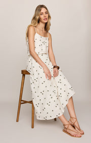 Savelo Palm Linen Tank