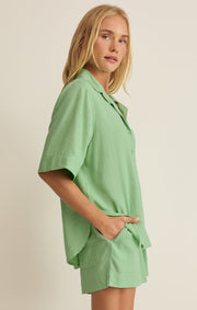 Savelo Expedition Linen Button Up