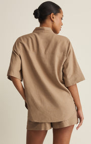 Savelo Expedition Linen Button Up