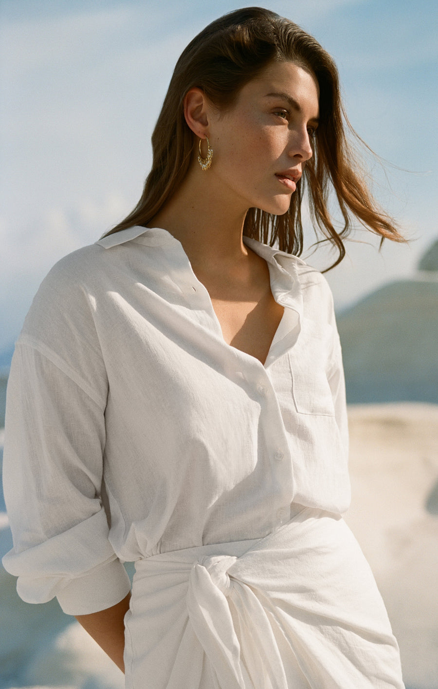 Savelo The Signature Linen Top