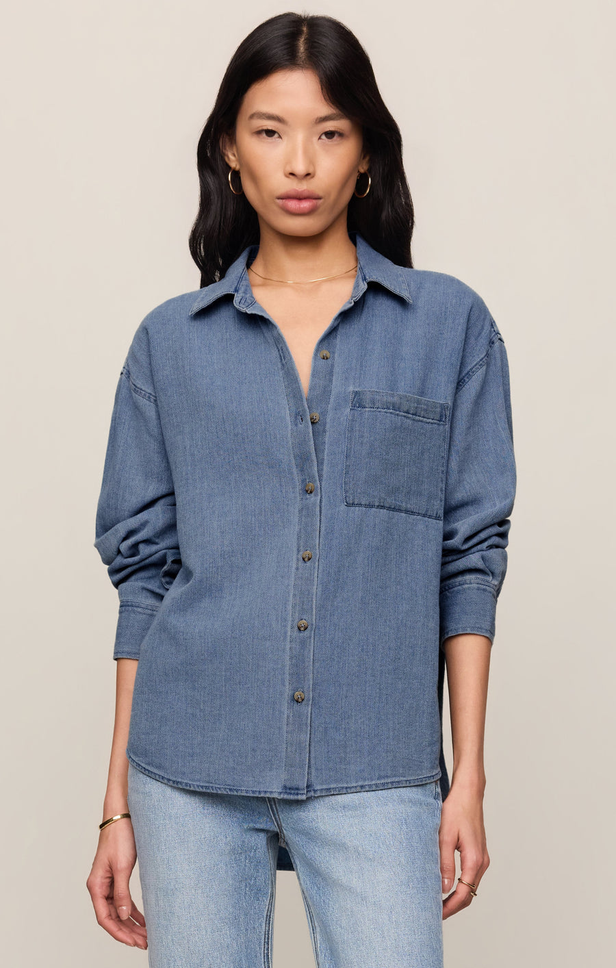 Savelo The Perfect Twill Button Up