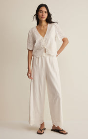 Savelo Sea Esta Embroidered Pant