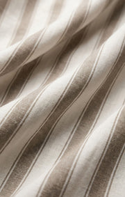Savelo Perfect Striped Linen Button Up
