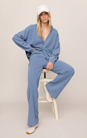 Savelo Dazed End Knit Denim Cardigan