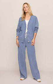 Savelo Dazed End Knit Denim Cardigan