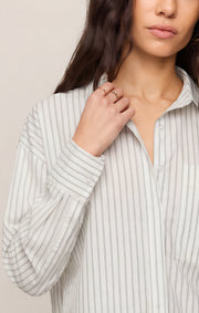 Savelo Favorite Striped Button Up