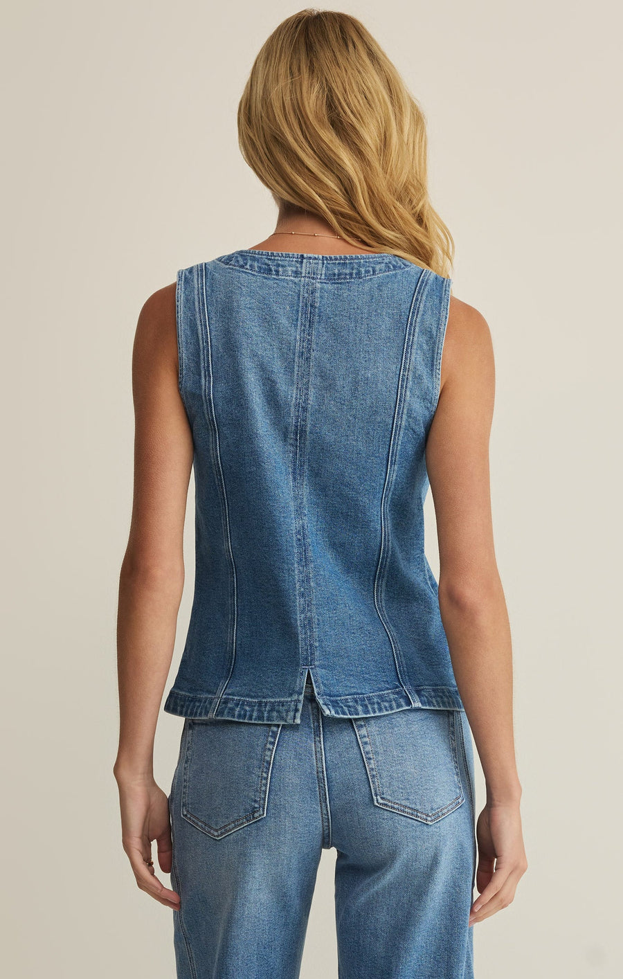 Savelo Porto Denim Tank Vest
