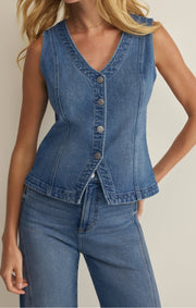 Savelo Porto Denim Tank Vest