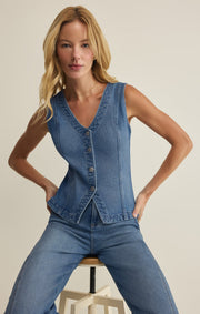 Savelo Porto Denim Tank Vest